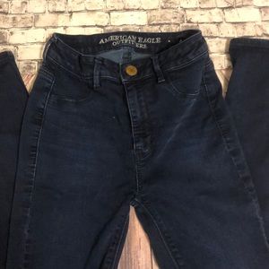 American Eagle sky high jegging